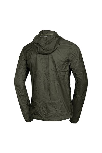 NORTHFINDER Jachetă impermeabilă pentru bărbați, pliabilă, 2L, NORTHCOVER 3XL, GreenForest