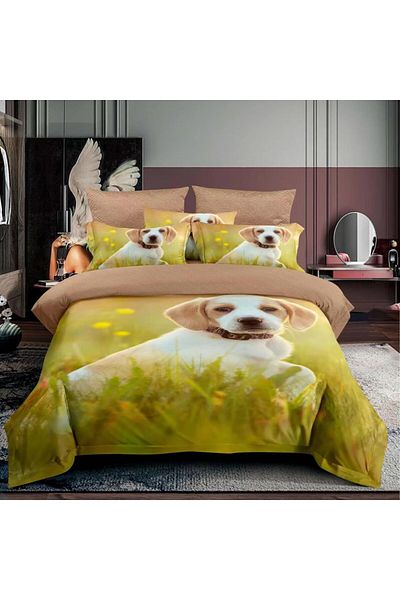 Pucioasa 3D finet underwear 1 person, 3 pieces, 3d Puppy