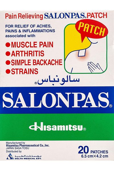 Salonpas Pain Relieving Patch 20 Patches
