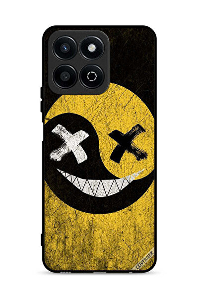 Covernex غطاء حماية لهاتف Honor X7c 4G برسومات وجه مارشميلو
