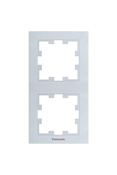 PANASONIC Cadru vertical dublu Karre Plus 55 argintiu
