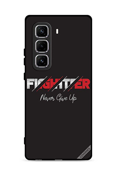 Covernex غطاء حماية لهاتف Infinix Hot 50 Pro Plus 4G - Fighter Never Give Up