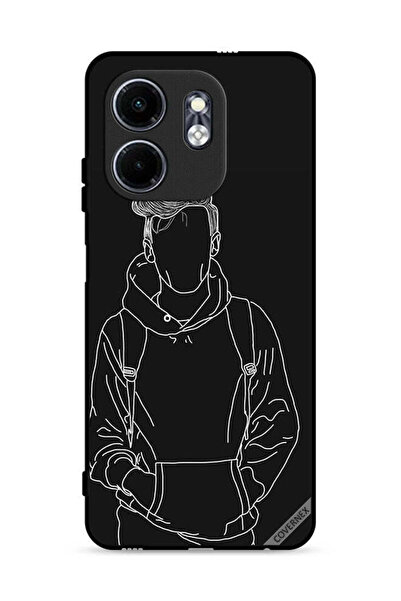 Covernex غطاء حماية لهاتف إنفينيكس سمارت 9 4G برسم جاكيت بوي