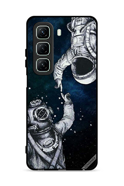 Covernex غطاء حماية لهاتف Infinix Hot 50 5G بتصميم رائد فضاء وغواص