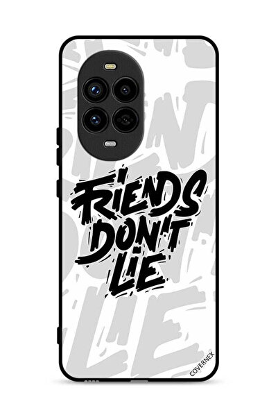 Covernex غطاء حماية لهاتف هواوي نوفا 13 برو 5G بتصميم خط عربي "الأصدقاء لا يك...