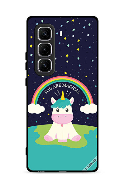 Covernex غطاء حماية لجهاز Infinix Hot 50 Pro Plus 4G بتصميم وحيد القرن السحري