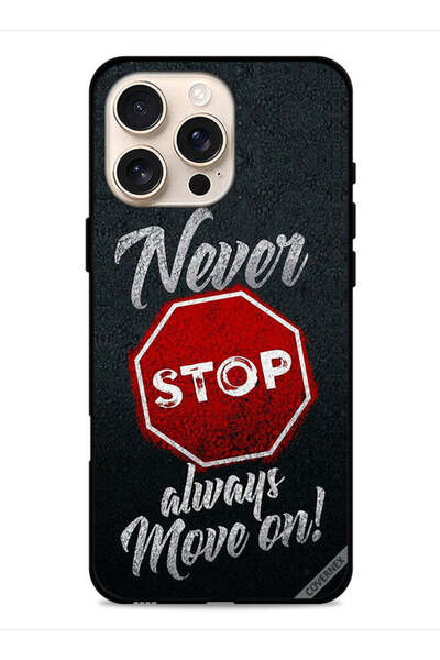 Covernex غطاء حماية لجهاز Apple iPhone 16 Pro Max، لا تتوقف أبدًا، تحرك دائمًا
