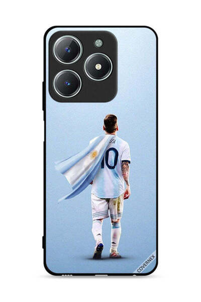 Covernex غطاء حماية لهاتف Realme C61 4G بطبعة سوبر مان ليو ميسي