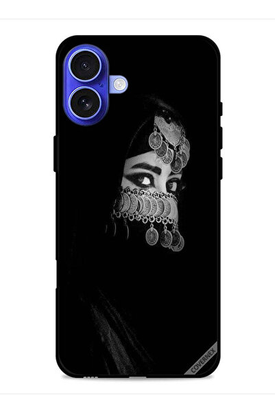 Covernex غطاء حماية لجهاز آيفون 16 بلس من آبل، عيون جميلة لفتاة ذات وجه مجوهرات