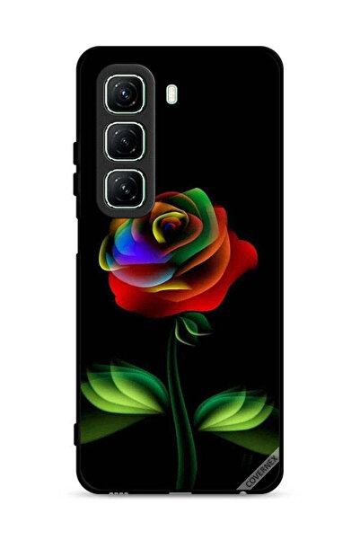 Covernex غطاء حماية لهاتف Infinix Hot 50 5G بلون قوس قزح وردي
