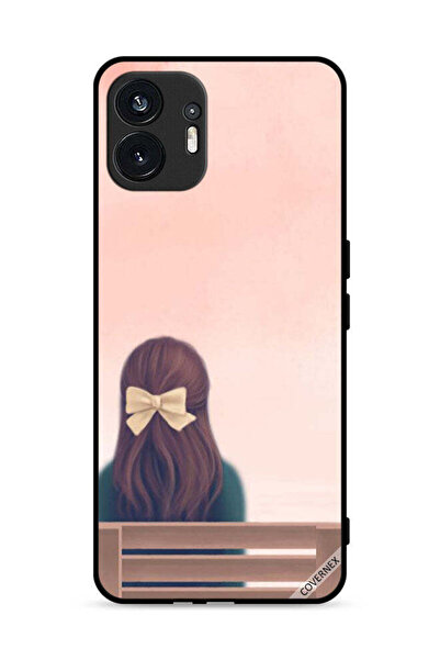 Covernex غطاء حماية لهاتف Nothing Phone (2) 5G - فتاة لطيفة بمفردها