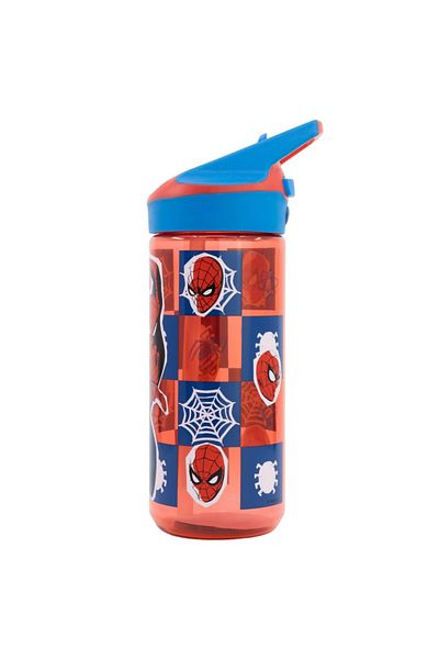 SPIDERMAN Water bottle, 620 ml, multicolor, BPA-free plastic,