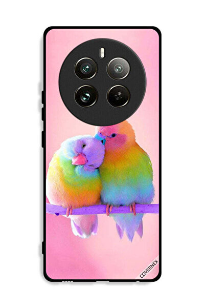 Covernex غطاء حماية لهاتف Realme 12 Pro 5G بنقشة طيور لطيفة