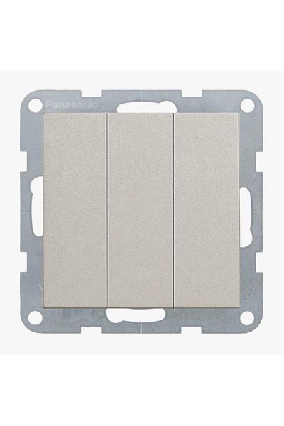 PANASONIC Triple Switch Mechanism Karre Plus 55 Bronze