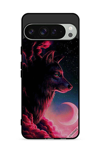 Covernex غطاء حماية لهاتف Google Pixel 9 Pro XL بتصميم فن الذئب