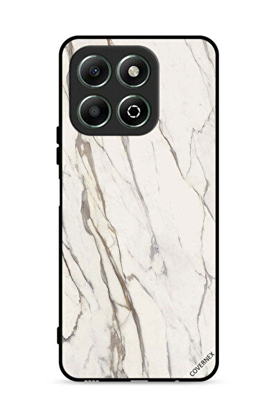 Covernex غطاء حماية لهاتف Honor X6b 4G بتصميم رخامي