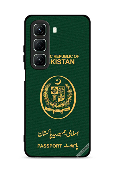 Covernex غطاء حماية لهاتف Infinix Hot 50 5G بنمط جواز سفر باكستاني