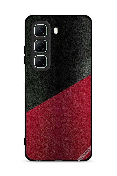 Covernex غطاء حماية جلدي بنقشة جلدي لهاتف Infinix Hot 50 5G