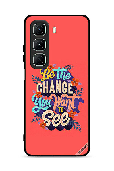 Covernex غطاء حماية لهاتف Infinix Hot 50 5G كن التغيير الذي تريد رؤيته