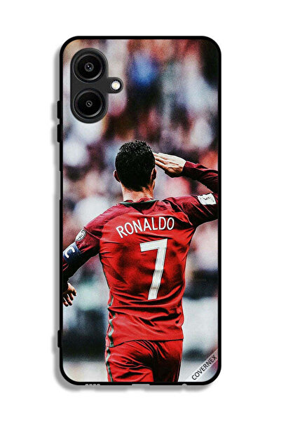 Covernex غطاء حماية لهاتف سامسونج جالاكسي F06 5G، تحية رونالدو للجمهور