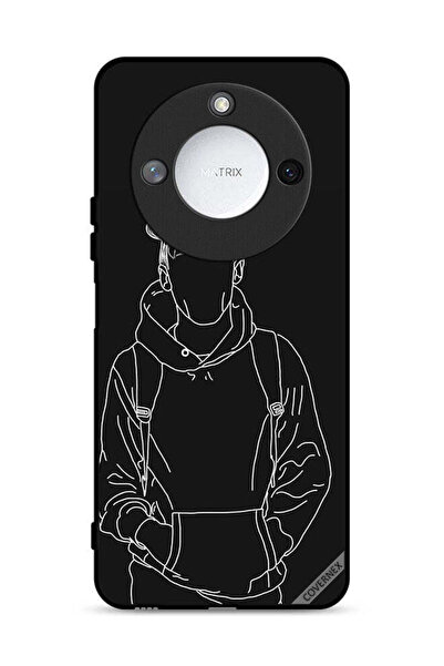 Covernex غطاء حماية لهاتف Honor X60 5G برسم جاكيت بوي
