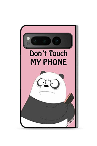 Covernex غطاء حماية لهاتف جوجل بيكسل فولد 5G - لا تلمس هاتفي باندا