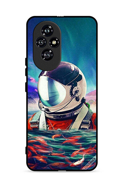 Covernex غطاء حماية لهاتف Honor 200 5G بتصميم رائد فضاء في بحر الأسماك