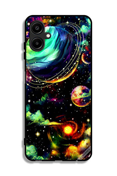 Covernex غطاء حماية لهاتف سامسونج جالاكسي F06 5G، نباتات زحل