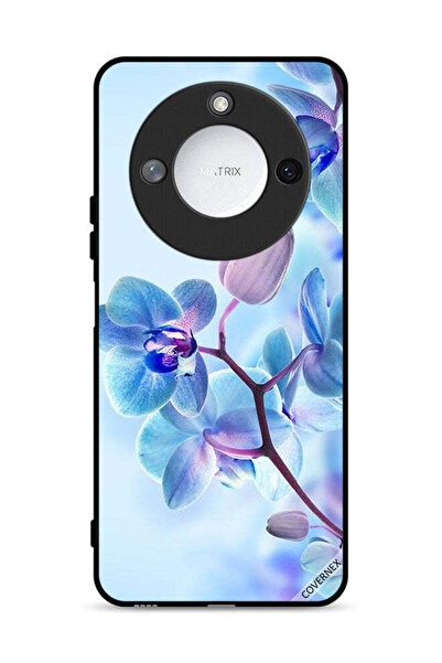 Covernex غطاء حماية لهاتف Honor X60 5G بنقشة زهور الأوركيد