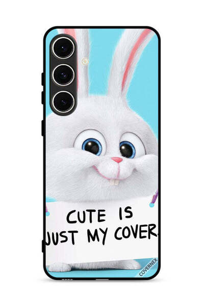 Covernex غطاء حماية لهاتف Samsung Galaxy M56 5G، أرنب لطيف هو مجرد غطاء خاص بي