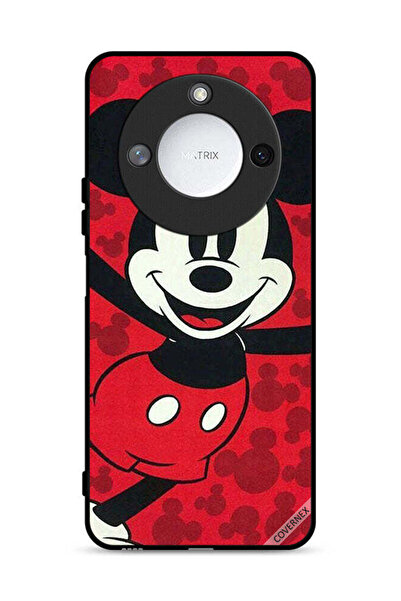 Covernex غطاء حماية لهاتف Honor X9c Smart 5G بتصميم ميكي ماوس سعيد