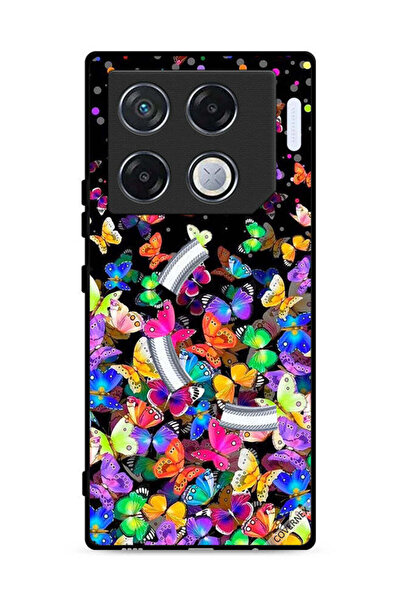 Covernex غطاء حماية لهاتف Infinix GT 20 Pro 5G بنقشة فراشات صغيرة