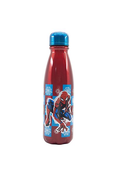 SPIDERMAN Children's bottle, Aluminum, Blue/Red, 600ml,
