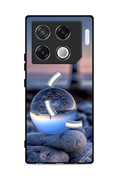 Covernex غطاء حماية لهاتف Infinix GT 20 Pro 5G، تصوير رائع للطبيعة في زجاج دائري