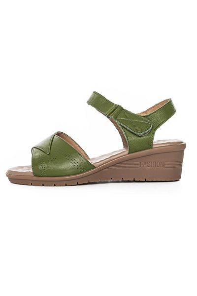 FORMAZIONE Sandale Dama cu Talpa Joasa 22002S Verde |