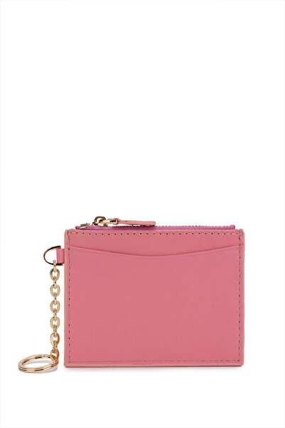Tamer Tanca Unisex Genuine Leather Pink Card Holder