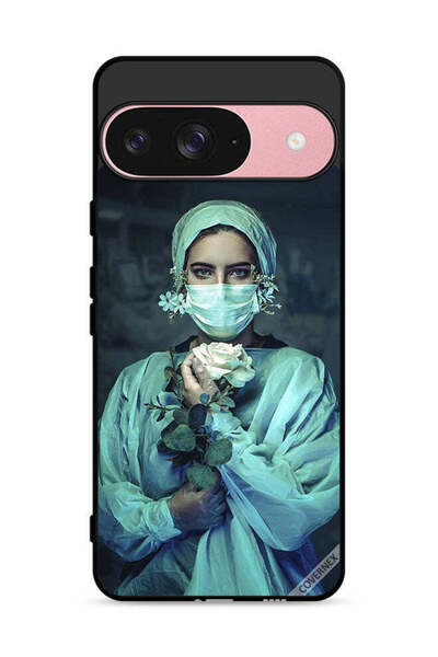 Covernex غطاء حماية لجهاز Google Pixel 9 بتصميم ممرضة فنية