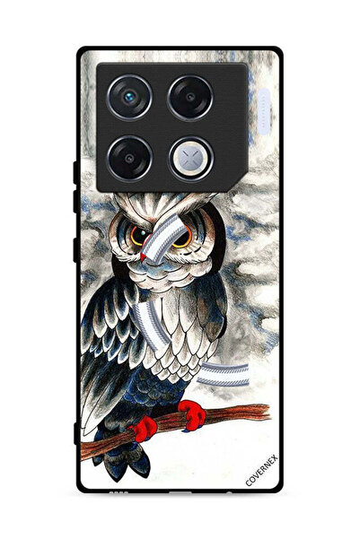 Covernex غطاء حماية لهاتف Infinix GT 20 Pro 5G برسومات بومة فنية