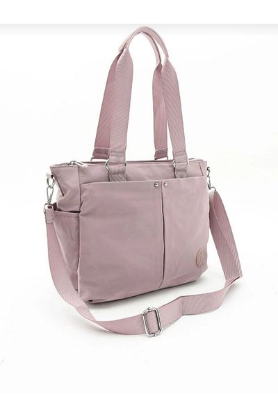 eflanmoda Sanmorris Klinkir Fabric Multi-Compartment Women's Hand and Shoulder Bag