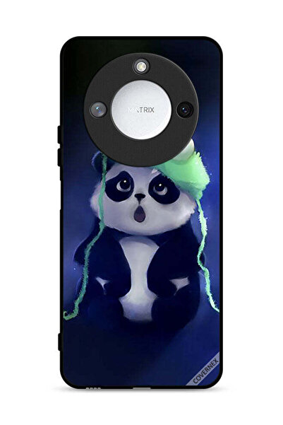 Covernex غطاء حماية لهاتف Honor X60 5G بتصميم باندا مع قبعة