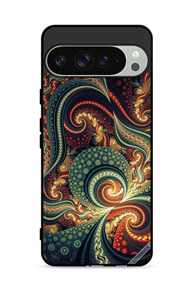Covernex غطاء حماية لجهاز Google Pixel 9 Pro XL بنمط ماندالا العتيق