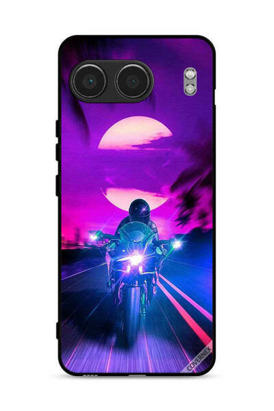 Covernex غطاء حماية لهاتف OnePlus Nord 4 5G بخلفية رجل على دراجة