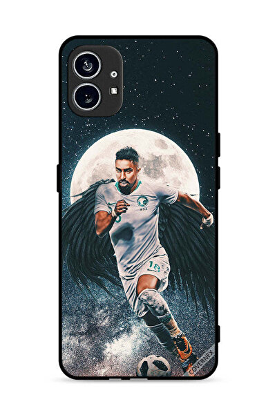 Covernex غطاء حماية لهاتف Nothing Phone (1) 5G سالم الدوسري يحمل كرة قدم