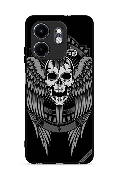 Covernex غطاء حماية لهاتف Infinix Smart 9 4G بتصميم جمجمة وأجنحة نسر