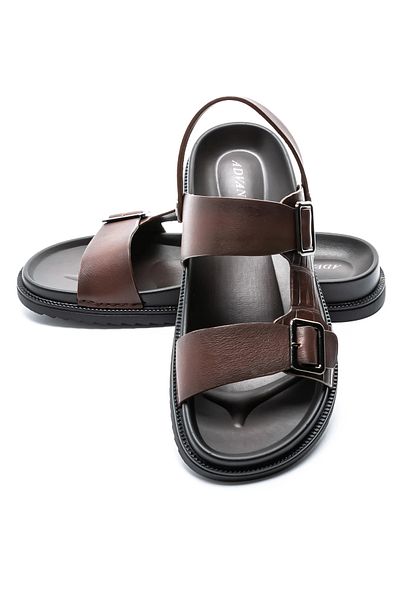 advancer Men's Sandals OB10555 Brown |
