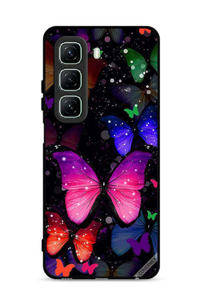 Covernex غطاء حماية لهاتف Infinix Hot 50 5G بنقشة فراشات