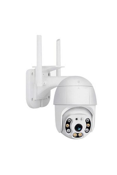 OEM Outdoor Surveillance Camera, 1080P, WiFi, White