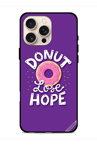 Covernex Apple iPhone 16 Pro Max Protective Case Cover Donut Lose Hope Wallpaper