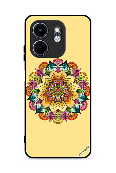 Covernex غطاء حماية لهاتف Infinix Hot 50i 4G بنقشة ماندالا دائرية