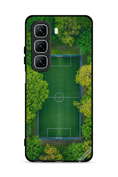 Covernex غطاء حماية لهاتف Infinix Hot 50 5G بتصميم ملعب كرة قدم